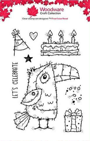 Tony Toucan A6 Clear Stamp Set Tony Toucan A6 Clear Stamp Set
