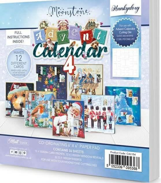 Moonstone Advent Calendar Die Pad 2024