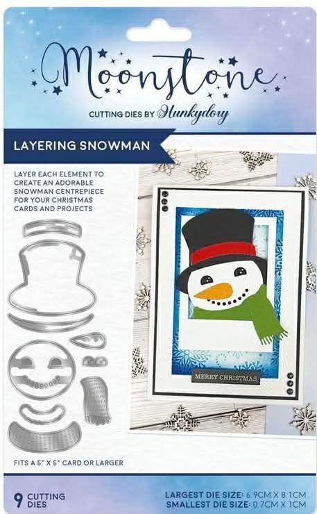 Moonstone Die Layering Snowman