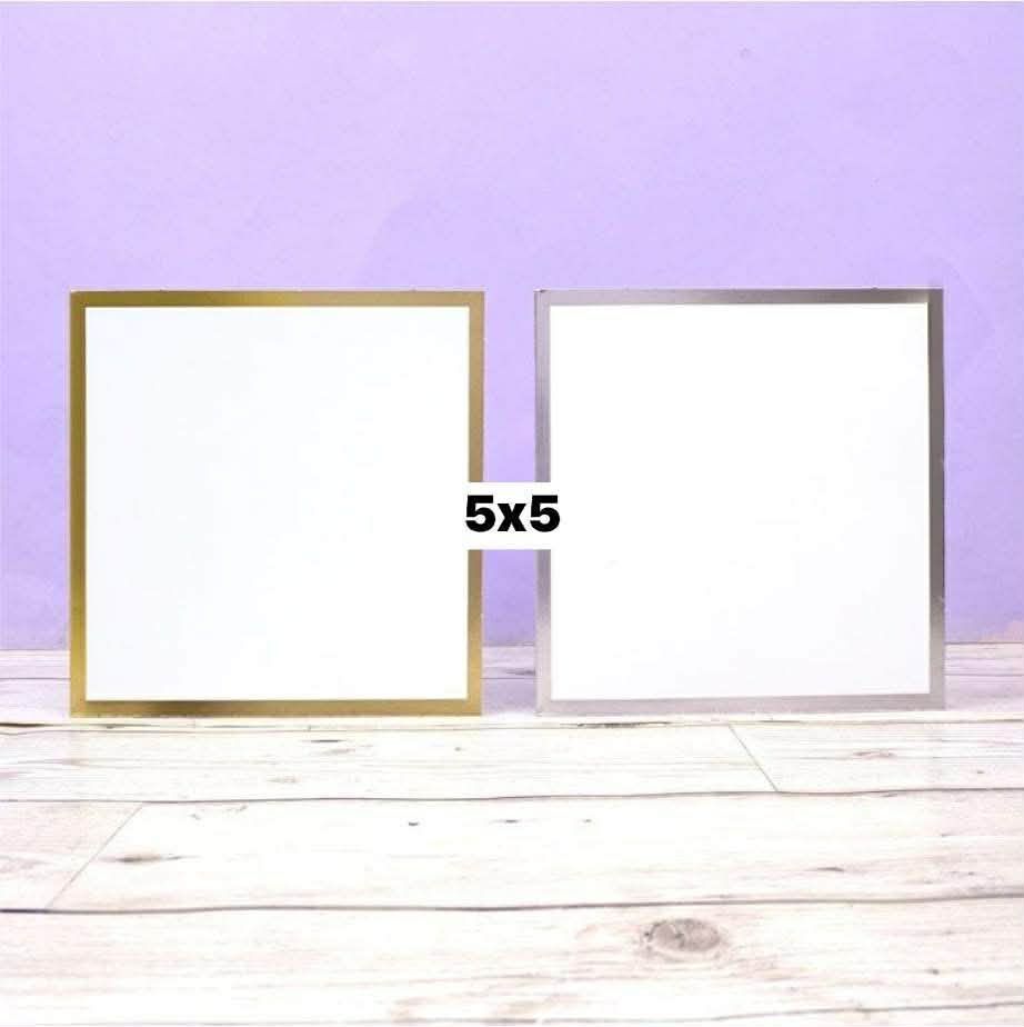 5x5 Foiled Edge Card and envelope contains 6 cards and 6 envelopes 5x5 Foiled Edge Card and envelope contains 6 cards and 6 envelopes