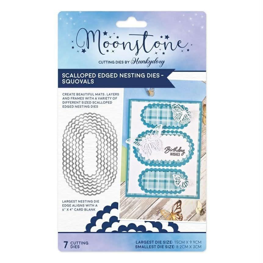 Scallop Edged Nesting Squovals Scallop Edged Nesting Squovals