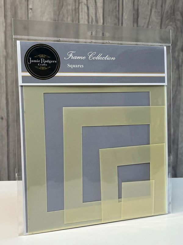 Pinstripe 8x8 Stencil