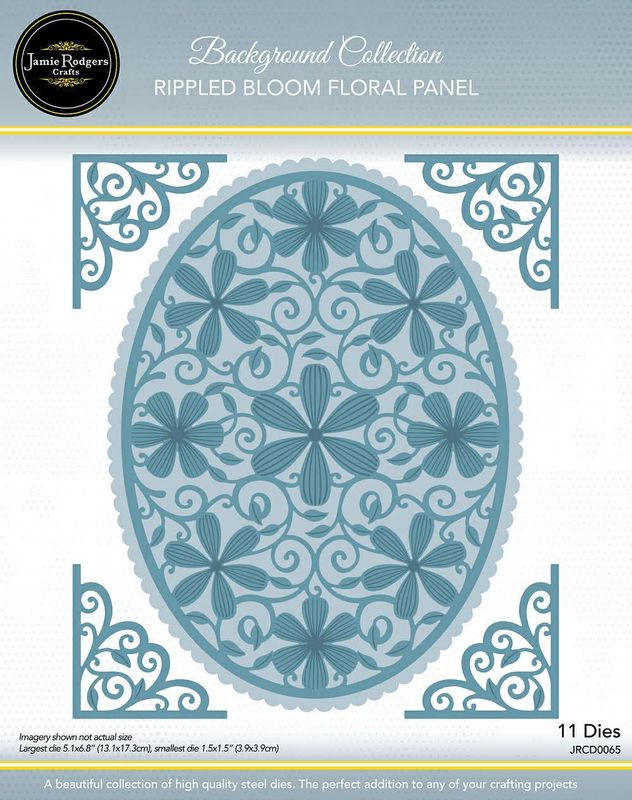 Ripple d Bloom Floral Panel