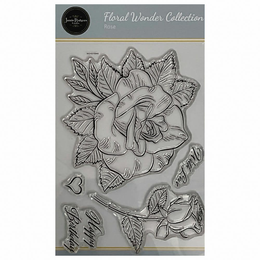 Rose Clear Stamp from Floral Wonder Collection