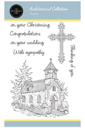 Church A6 Stamp