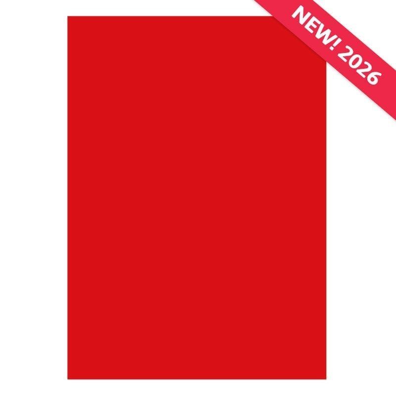 Letter Box Red Adorable Matt-Tastic x 5 sheets Letter Box Red Adorable Matt-Tastic x 5 sheets