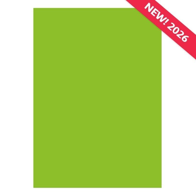 Lime Green Adorable Matt-Tastic x 5 sheets