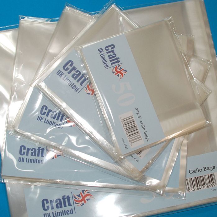 10x7 Cello Bags x 50