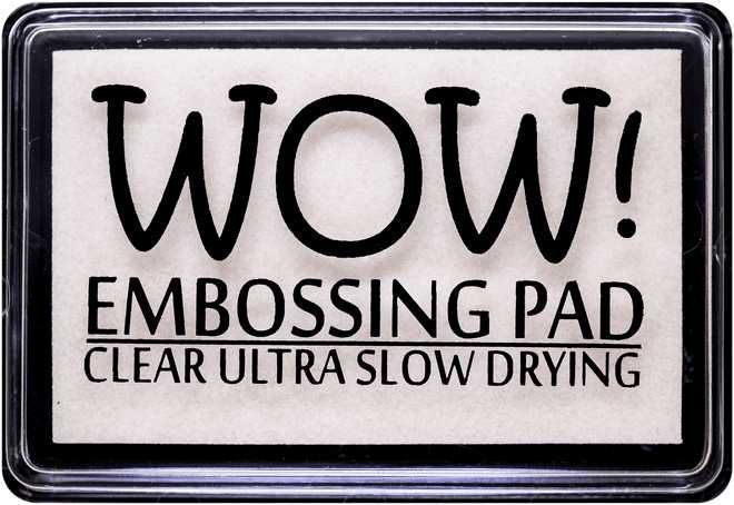 Clear Ultra Slow Drying Embossing Pad