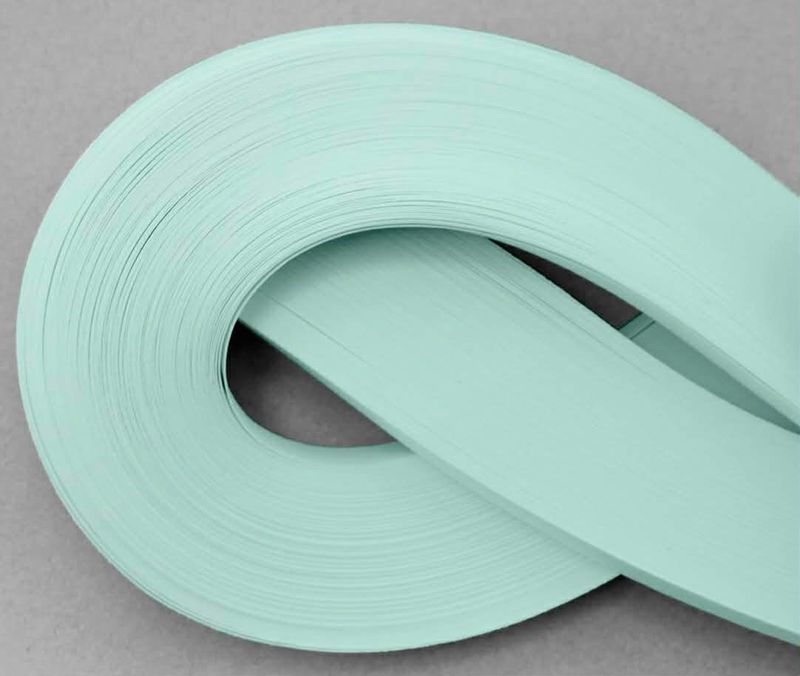 Pastel Blue 5mm Strips x 100