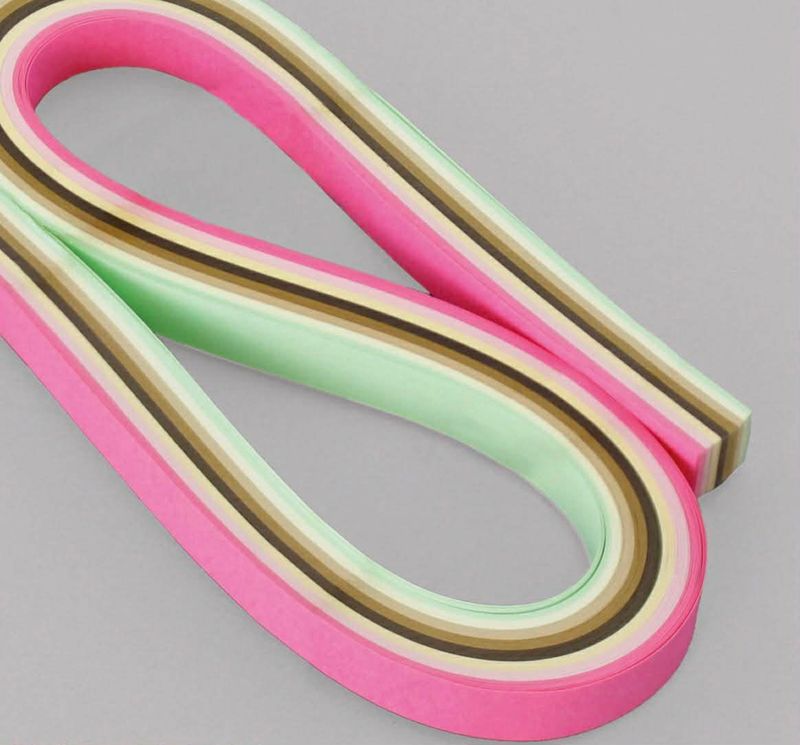 Spring Shades 5mm Strips x 80