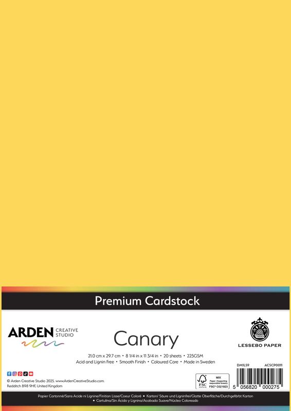 Canary A4 x 20 sheets