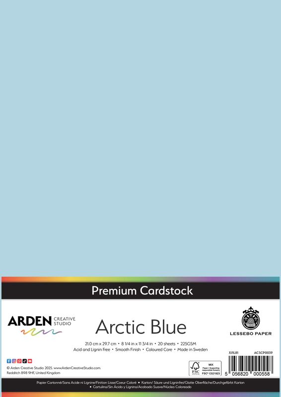 Artic Blue A4 x 20 sheets