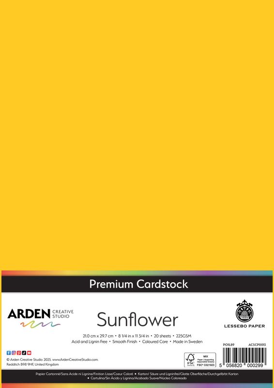 Sunflower  A4 x 20 sheets