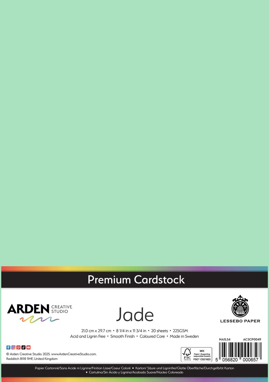 Jade A4 x 20 sheets