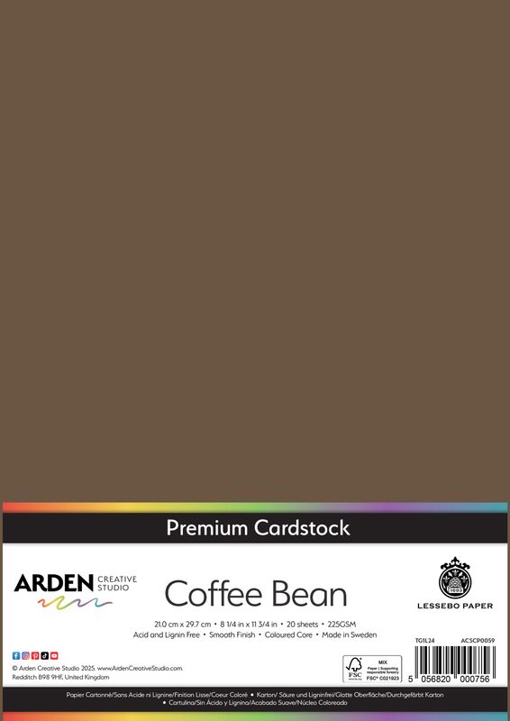 Coffee Bean A4 x 20 sheets