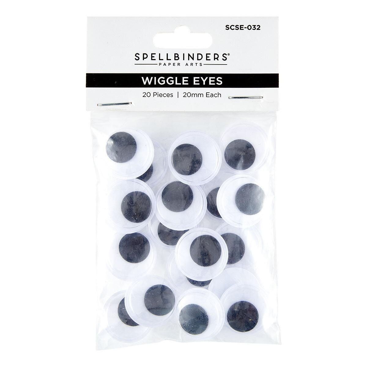 Spellbinders - Wiggle Eyes - 20 pack