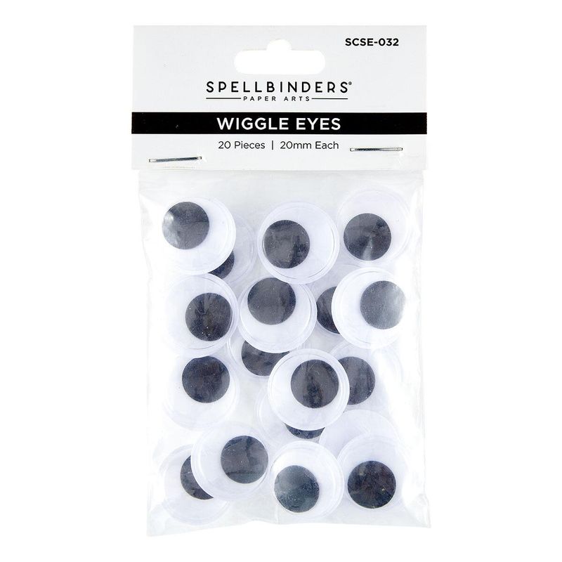 Spellbinders - Wiggle Eyes - 20 pack