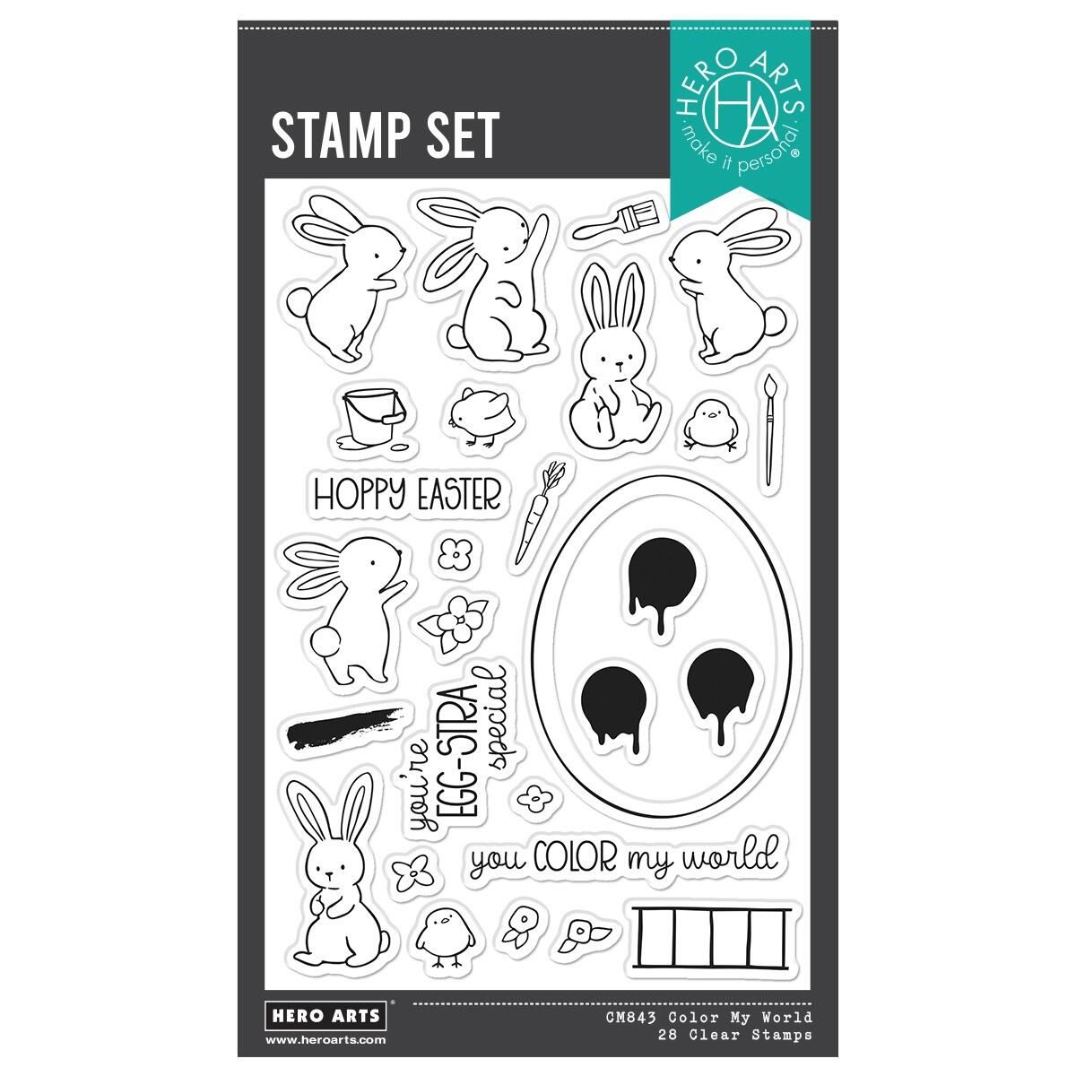 Hero Arts - Color My World Clear Stamp Set