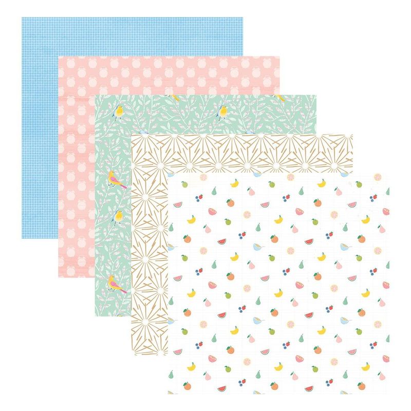Spellbinders - Rosie's Studio Breakfast in Bed 12x12" Designer Paper Pack
