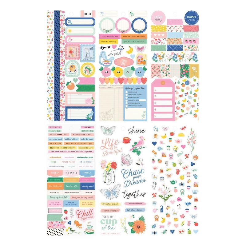 Spellbinders - Rosie's Studio Breakfast in Bed Sticker Book