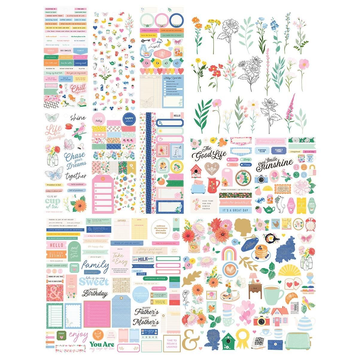 Spellbinders - Rosie's Studio Breakfast in Bed Embellishment Bundle Spellbinders - Rosie's Studio Breakfast in Bed Embellishment Bundle