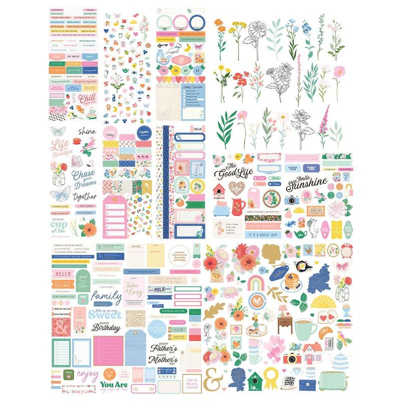 Spellbinders - Rosie's Studio Breakfast in Bed Embellishment Bundle