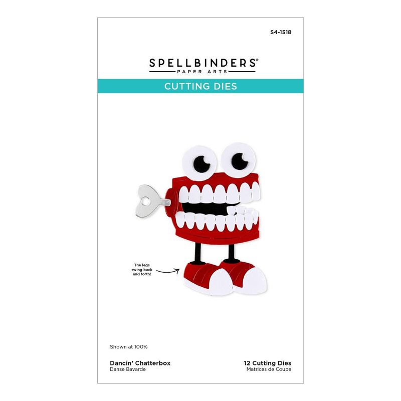 Spellbinders - Dancin' Chatterbox Etched Dies