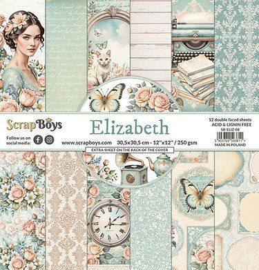 Elizabeth Paper Pad 12x12