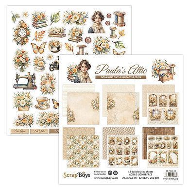 Rusty Pack Paper Pad 12x12