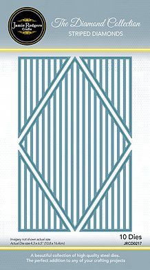 Striped Diamonds  Die Set