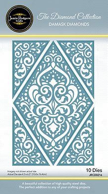 Damask  Diamonds  Die Set