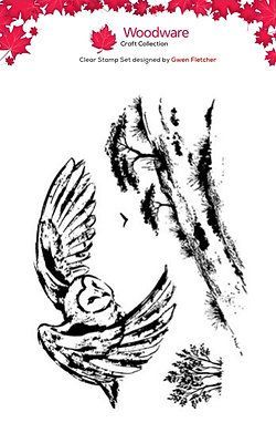 On Silent Wings A6 Stamp set