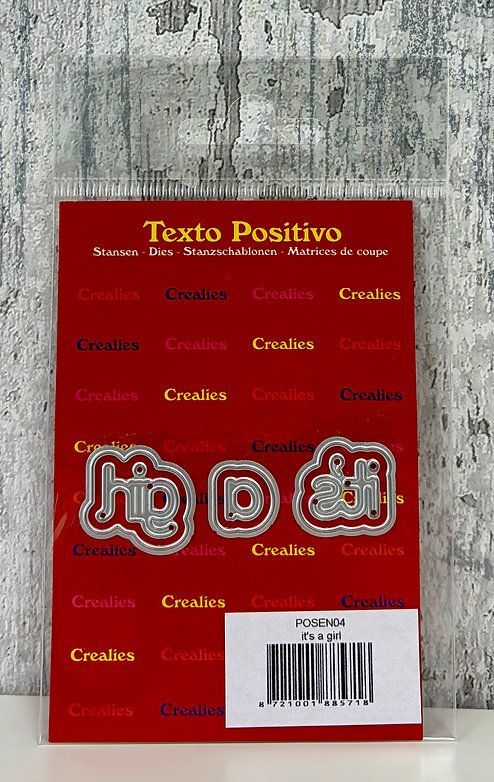 Crealies  Itzs a Boy Die