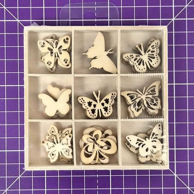 Butterfly Embellishments  x45