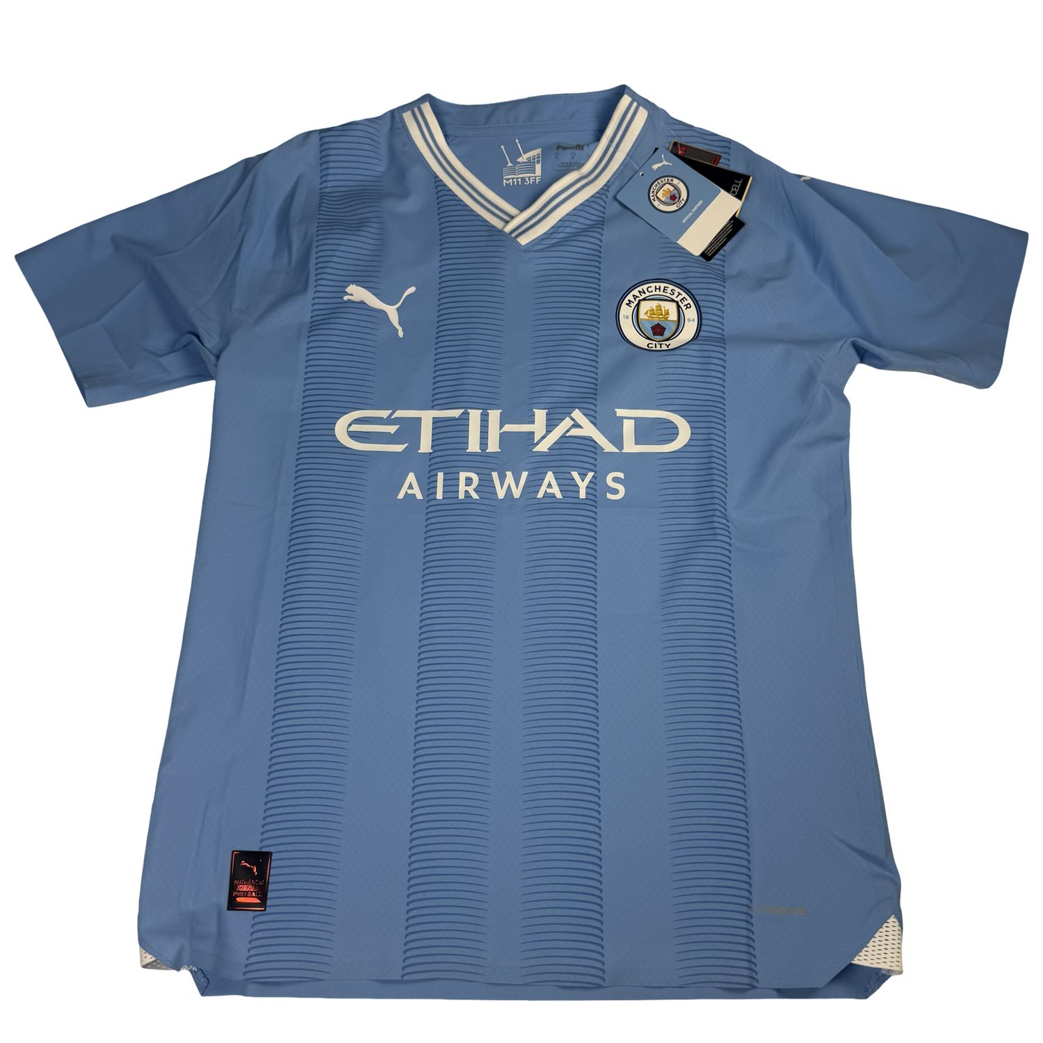 Brand New 2023/24 Puma Man City Authentic Home Jersey Small