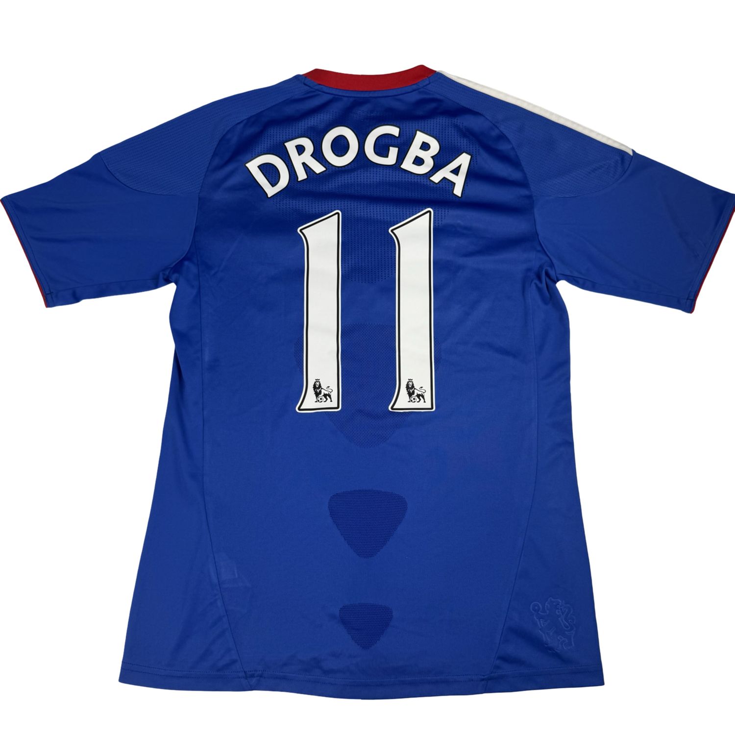 2010/11 Chelsea Adidas Home Jersey #11 Drogba Size Small