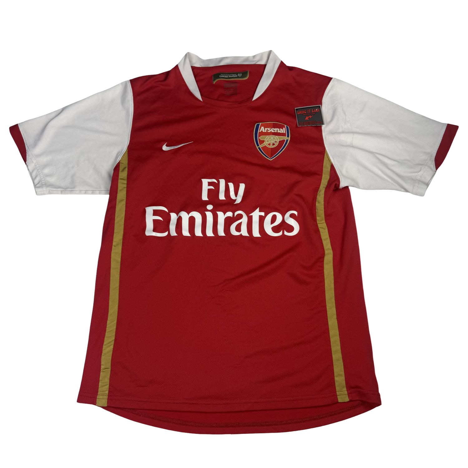 2006/08 Nike Arsenal Home Jersey Size Small