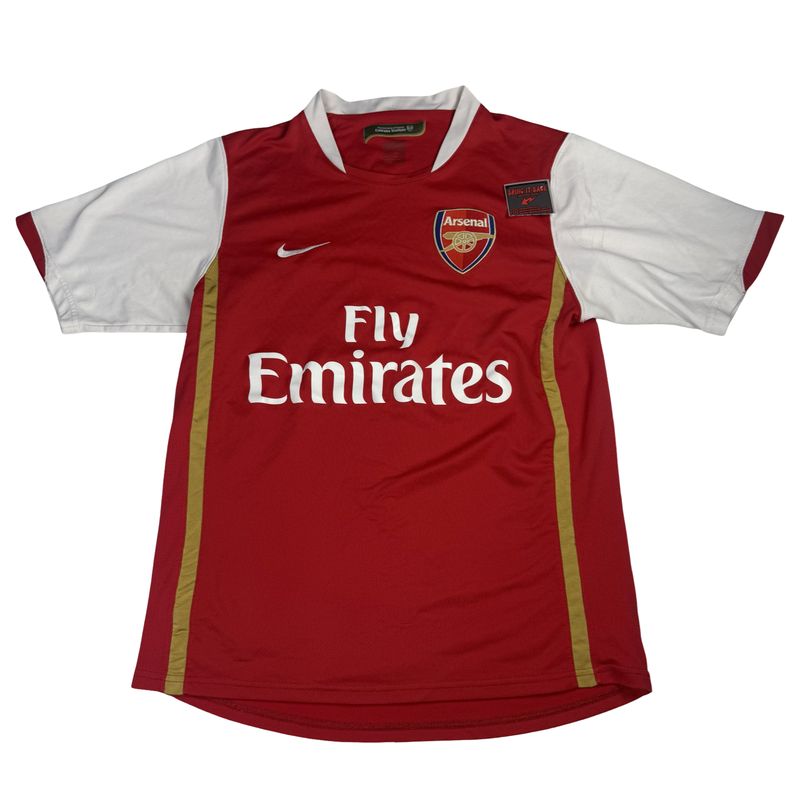 2006/08 Nike Arsenal Home Jersey Size Small