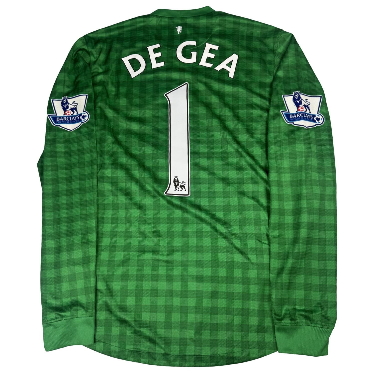 2012/2013 Man United Nike Football Goalkeeper Jersey #1 De Gea Size Small