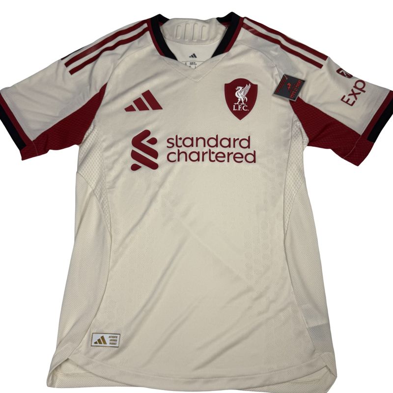 2025/26 Liverpool Adidas Away Authentic Jersey Size Small