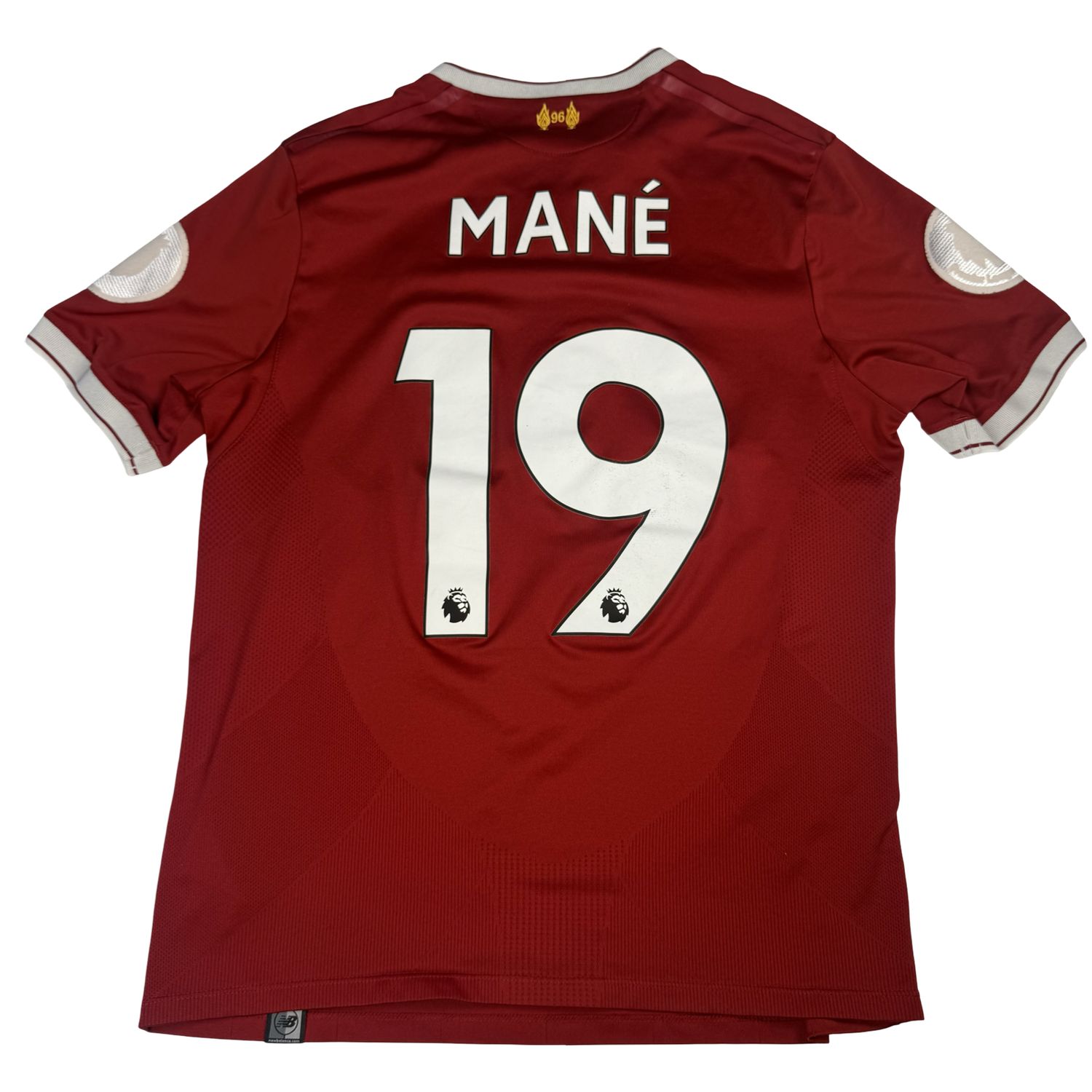 2017/18 Liverpool New Balance Home Jersey #19 Mane Size Small