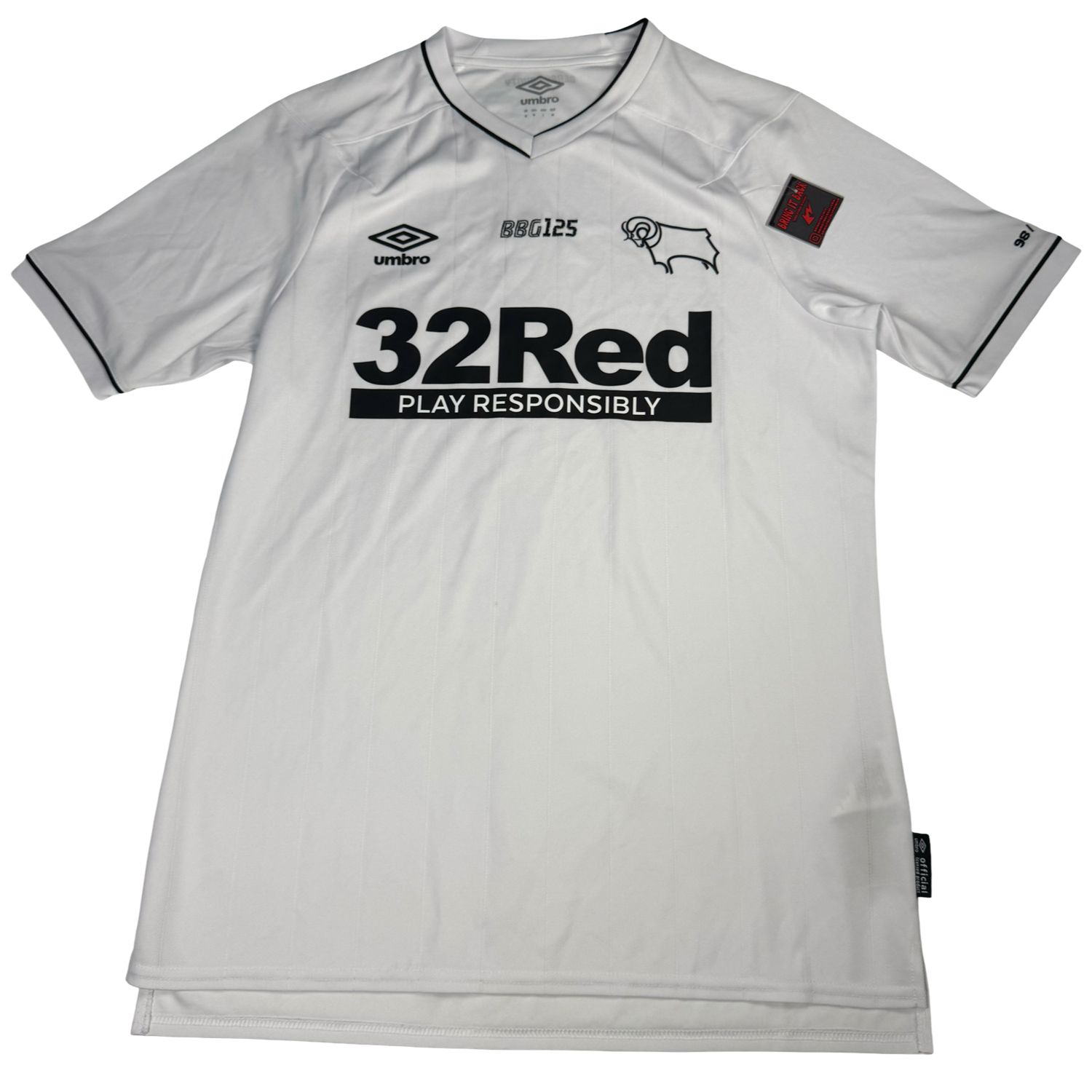 2020/21 Derby County Umbro Home Jersey 125 Anniversary (98 of 125) Size M