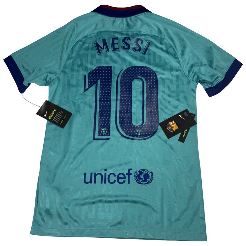 2019/2020 Barcelona Nike Football Third Jersey #10 Messi Size Small