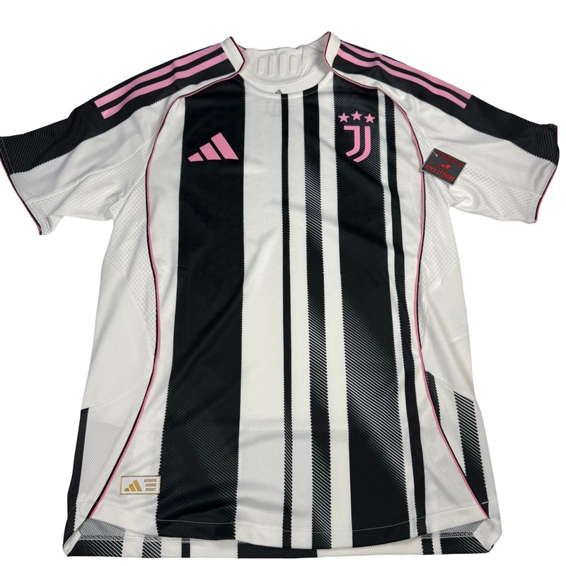 2025/26 Juventus Adidas Home Authentic Jersey Size Medium