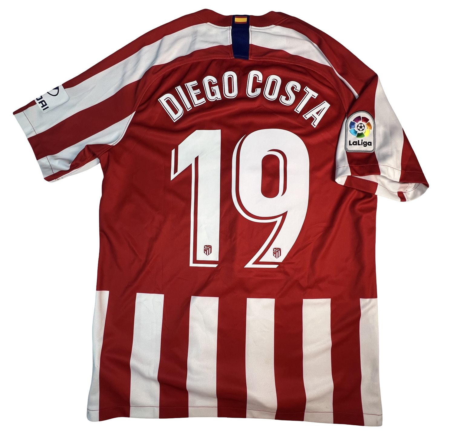 2019/20 Atletico Madrid Nike Home Jersey #19 Costa Size Medium