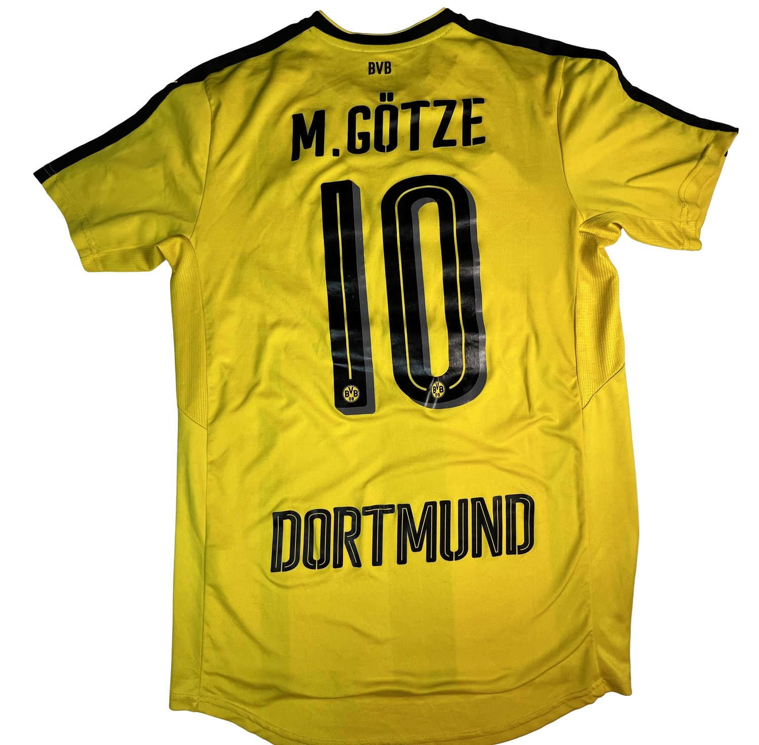 2016/17 Borussia Dortmund Puma Home Jersey #10 Gotze Medium