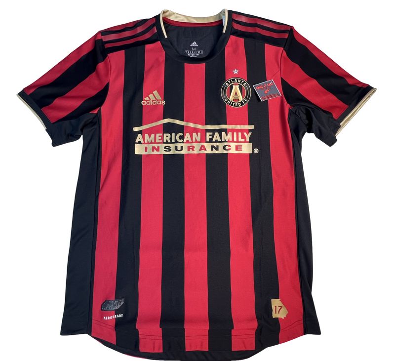 2019/20 Atlanta United Adidas Home Authentic Jersey Size Medium
