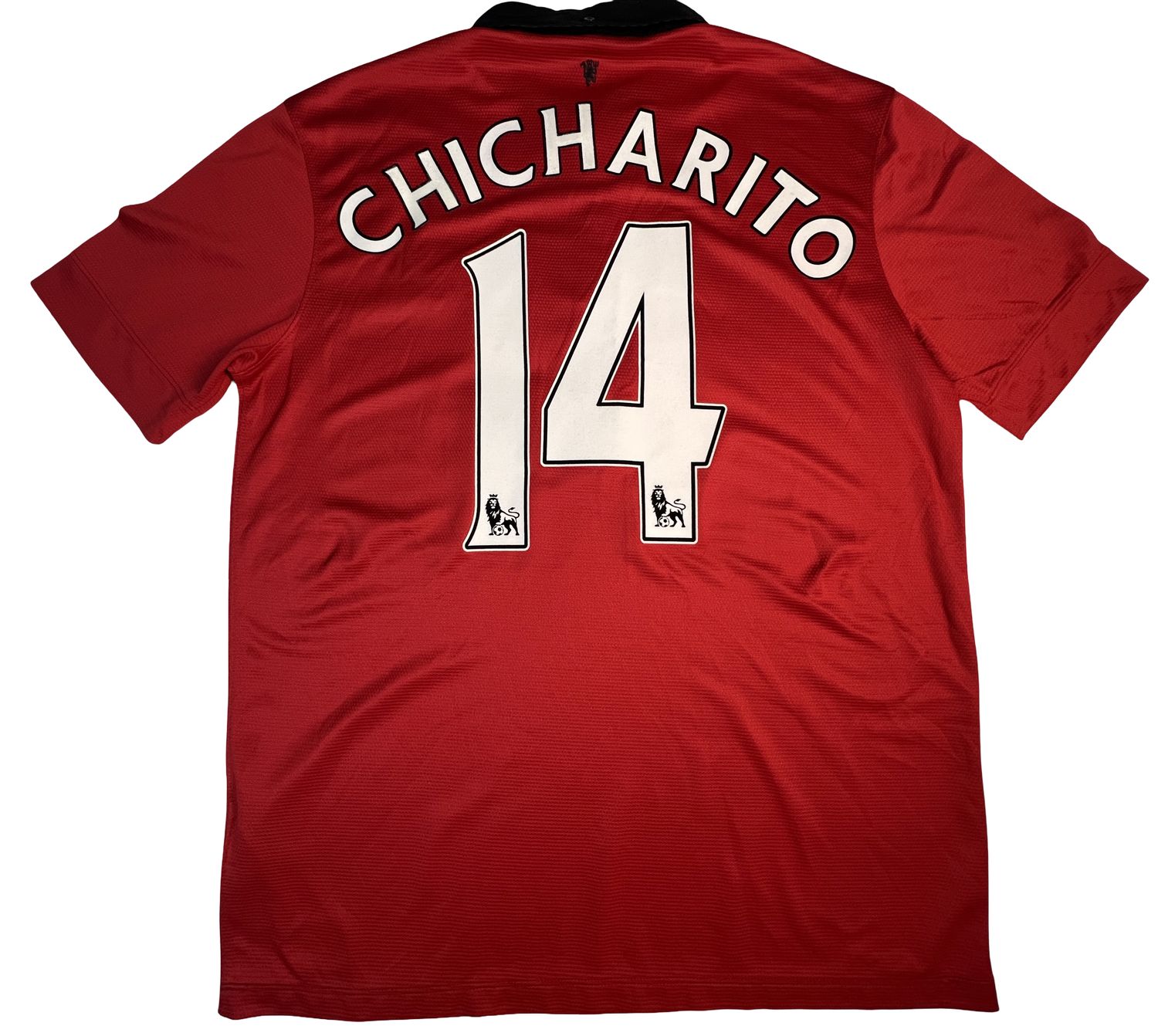 2013/14 Man United Nike Home Jersey #14 Chicharito Size Large