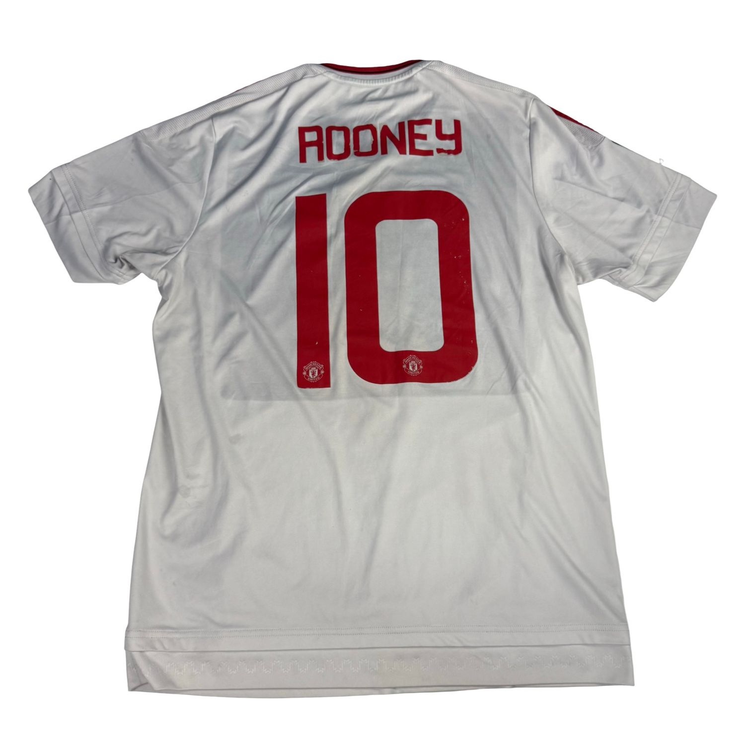 2015/16 Man United Adidas Away Jersey FA Cup Final #10 Rooney Size Large